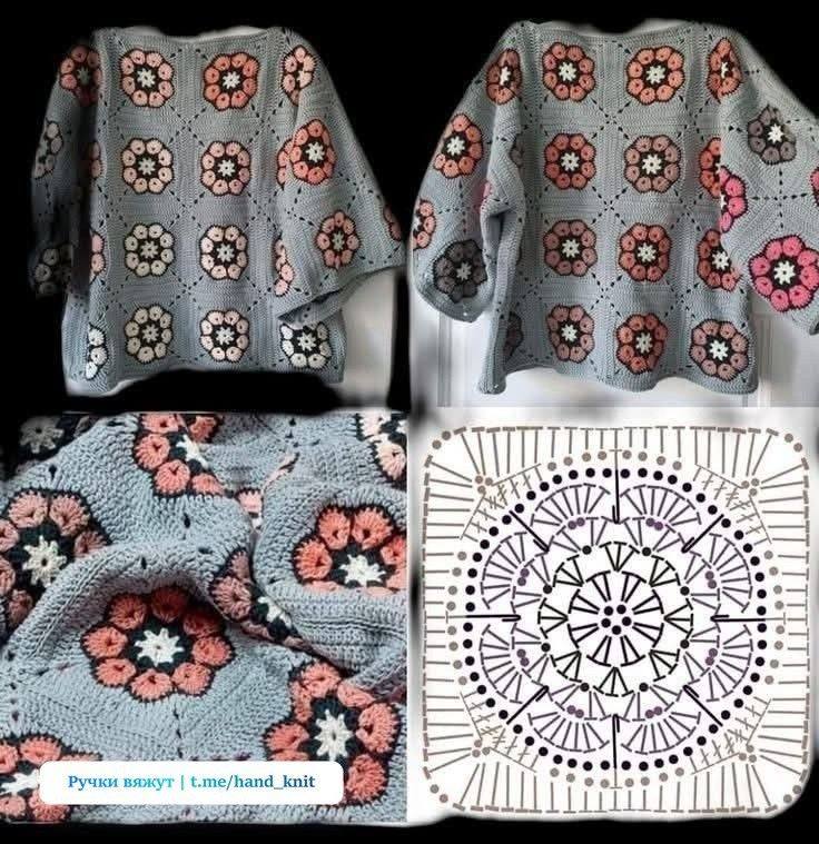 Squares de crochê dominam passarelas e viralizam no verão 2024 - Imagem do artigo original