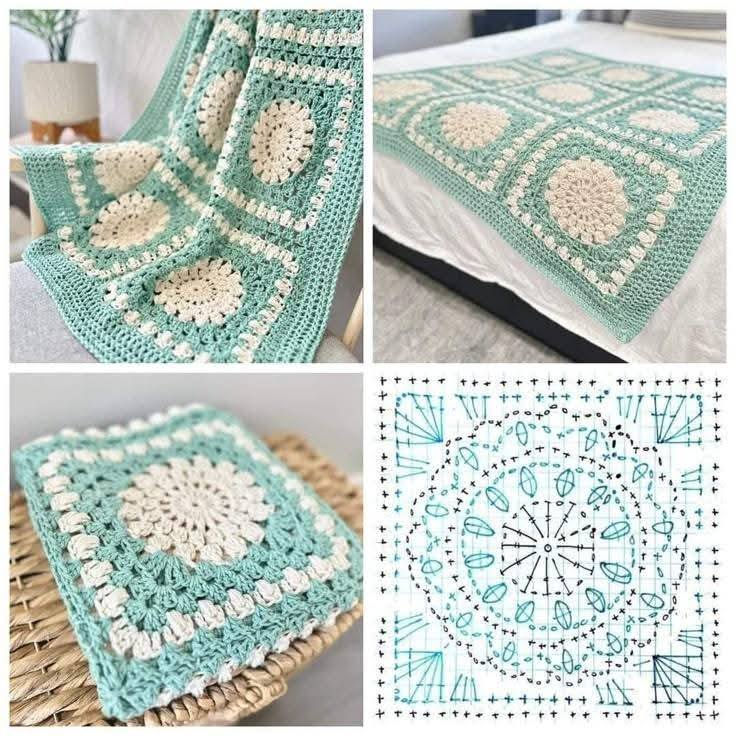 Manta de crochê colorida dispara como nova febre do décor aconchegante - Imagem do artigo original