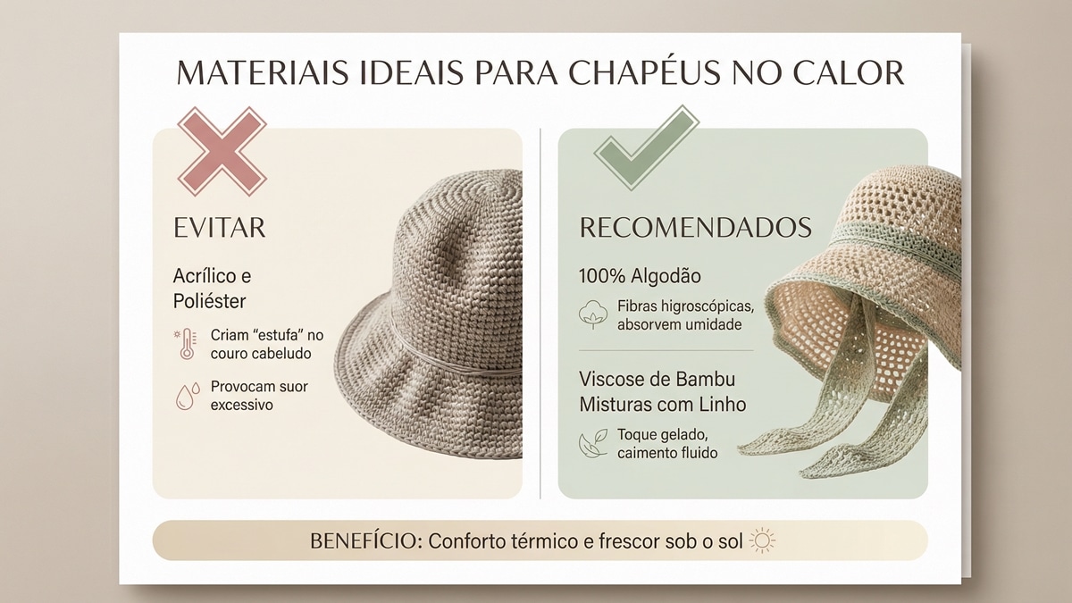 Bucket hat de crochê viraliza e domina os looks urbanos de verão - Imagem do artigo original