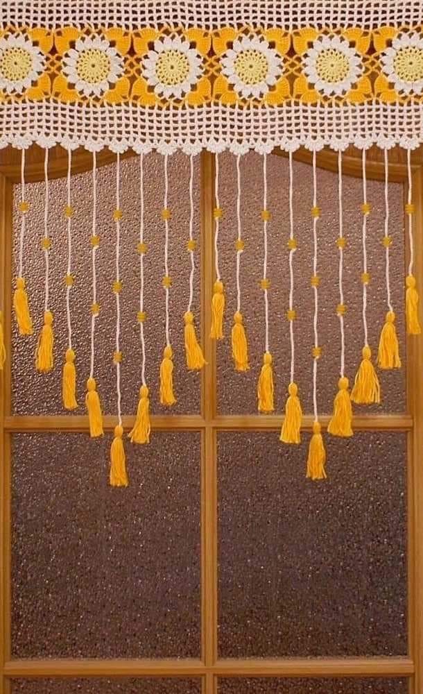 Cortinas de crochê viralizam ao transformar luz em desenhos na casa - Imagem do artigo original