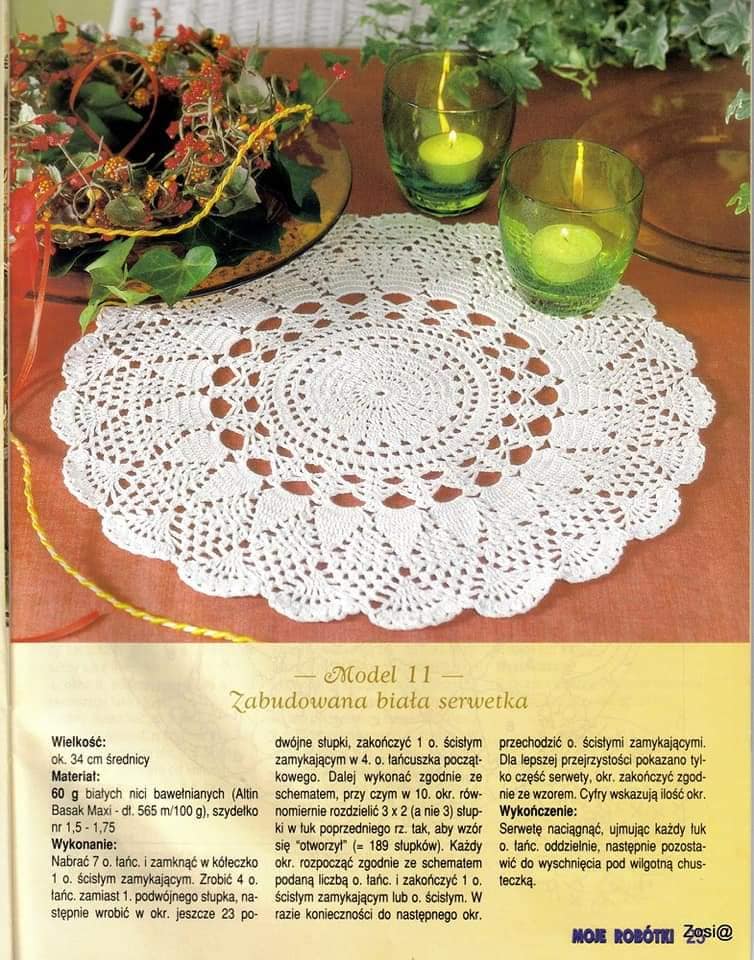 Centros de mesa em crochê dominam a decoração de luxo e viralizam nas salas de jantar - Imagem do artigo original