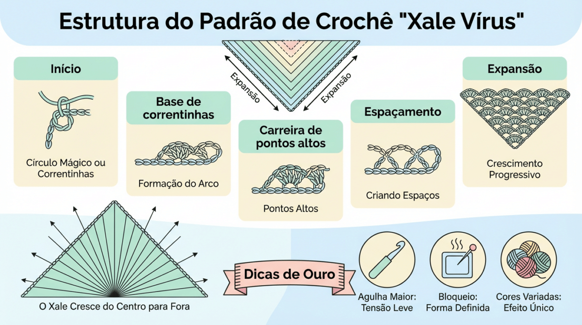 Xale Vírus viraliza no artesanato e domina looks de outono - Imagem do artigo original