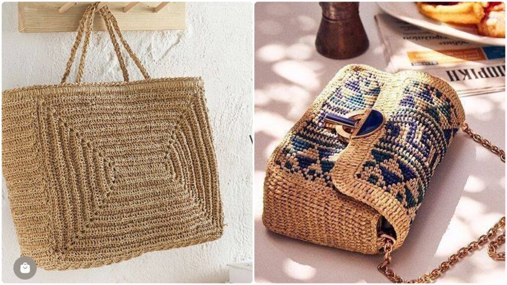Bolsas de crochê dominam ruas de 2026 com fios que não esquentam - Imagem do artigo original