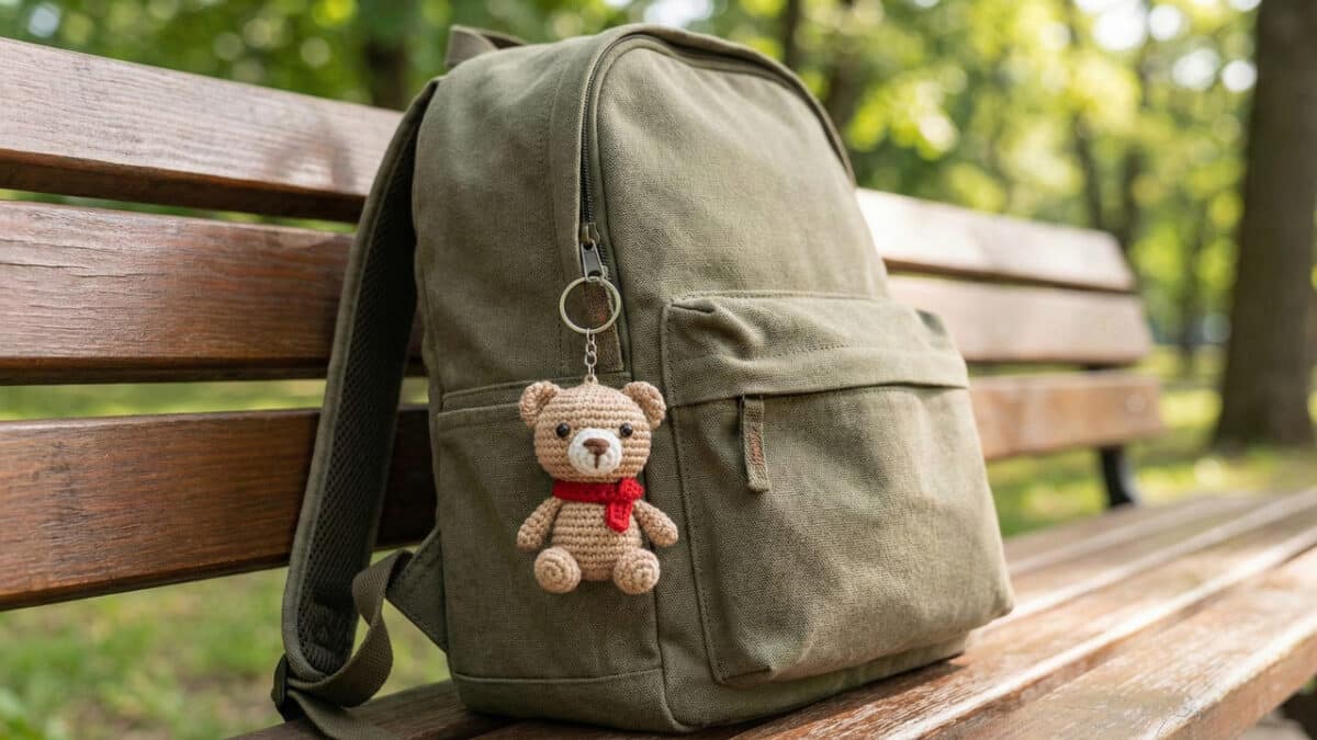 Chaveiros em crochê viralizam como toque que domina mochilas e chaves - Imagem do artigo original