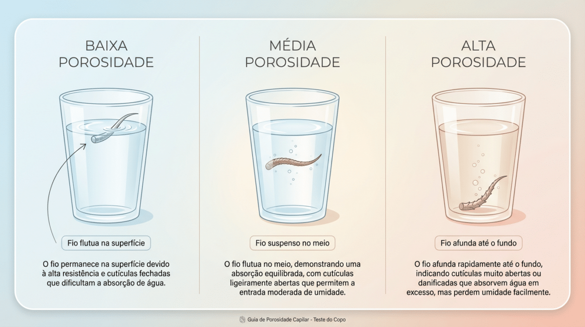 Porosidade capilar: método caseiro viraliza ao revelar dano invisível - Imagem do artigo original