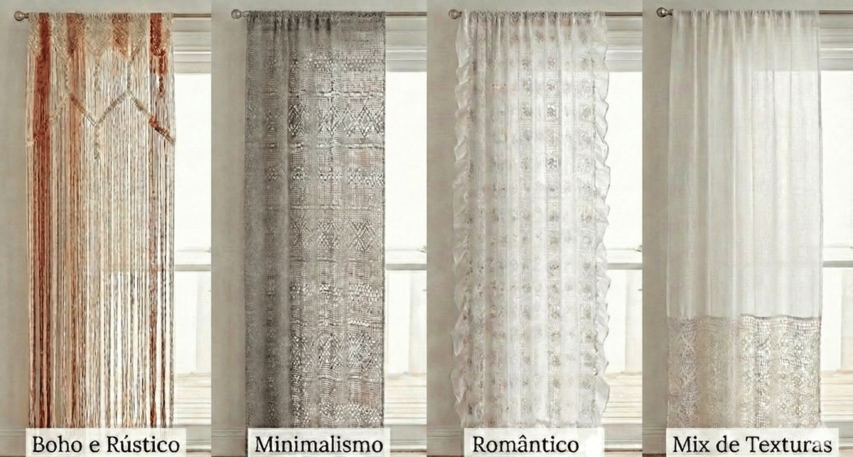Cortinas de Crochê: A Tendência que Une Modernidade e Aconchego - Imagem do artigo original