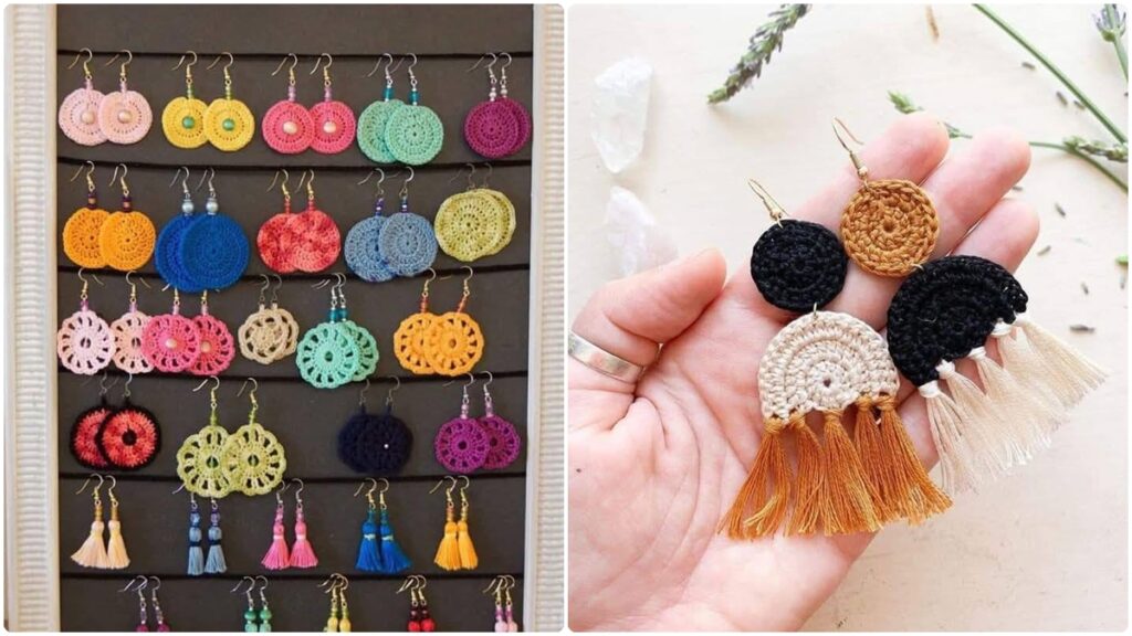 Brincos de crochê viralizam: volume sem peso conquista a moda urbana - Imagem do artigo original