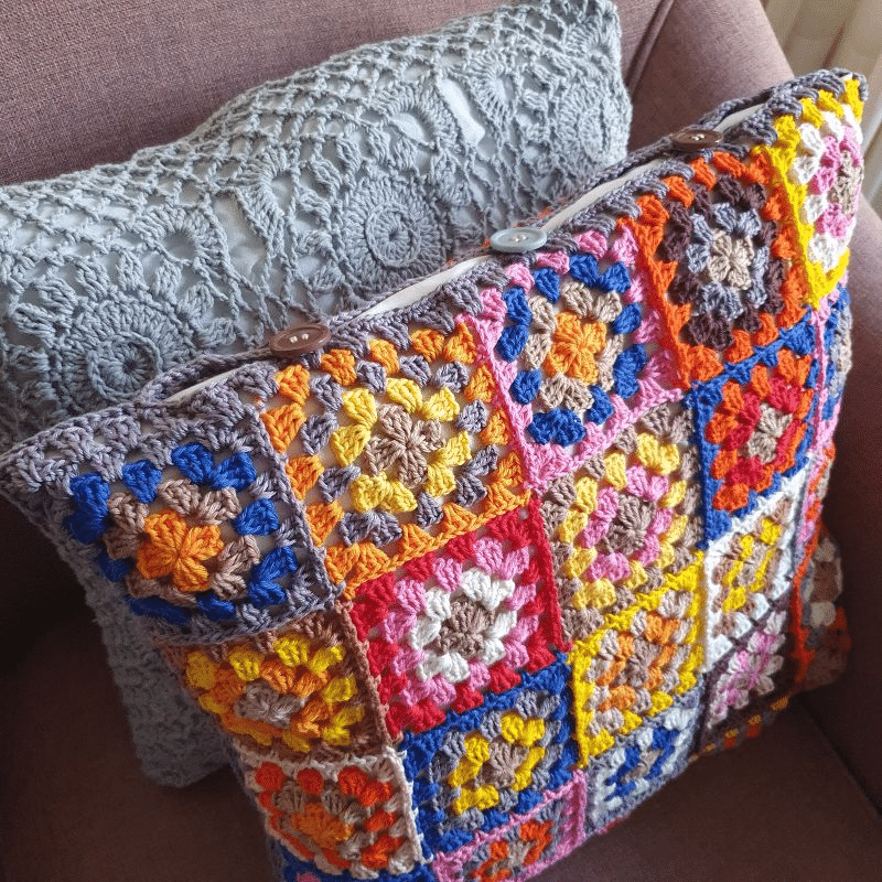 Squares em crochê dominam moda e decoração 2026 - Imagem do artigo original