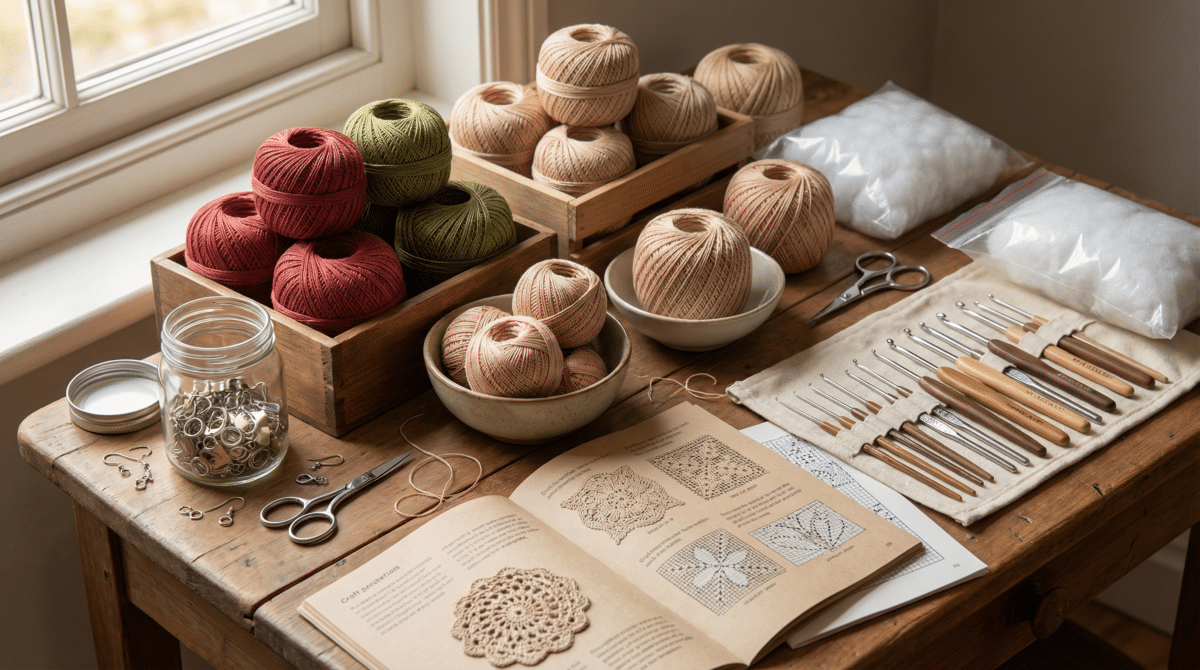 Brincos de crochê viram joias leves e dominam visuais em 2026 - Imagem do artigo original