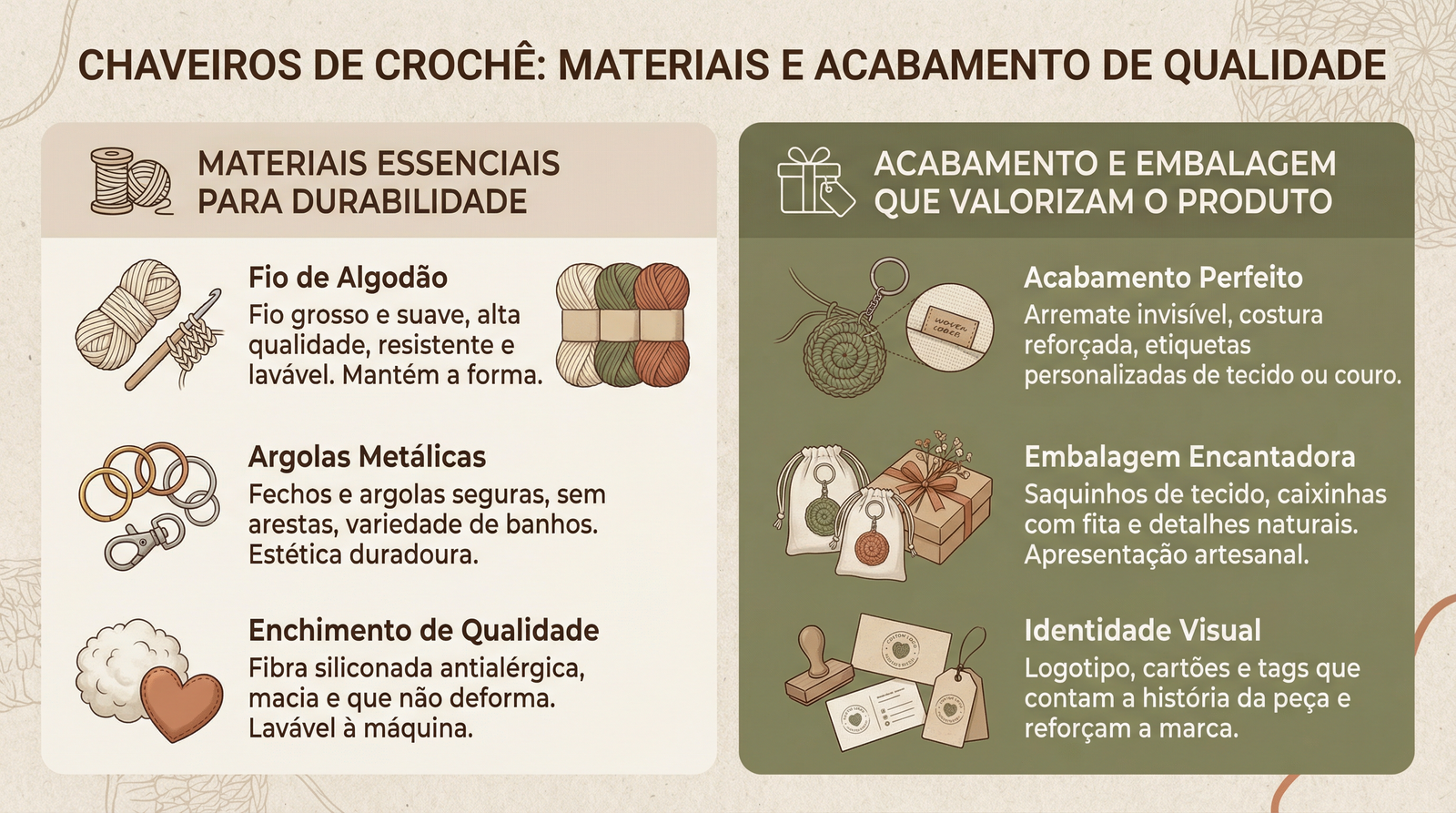 Chaveiros de crochê viralizam como renda extra rápida e barata - Imagem do artigo original