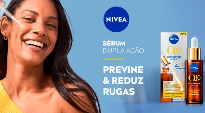 Nivea reduz rugas profundas em 2 semanas com Sérum Q10