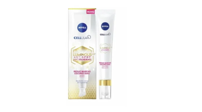 Creme da Nivea antiolheiras reduz olheiras em 4 semanas